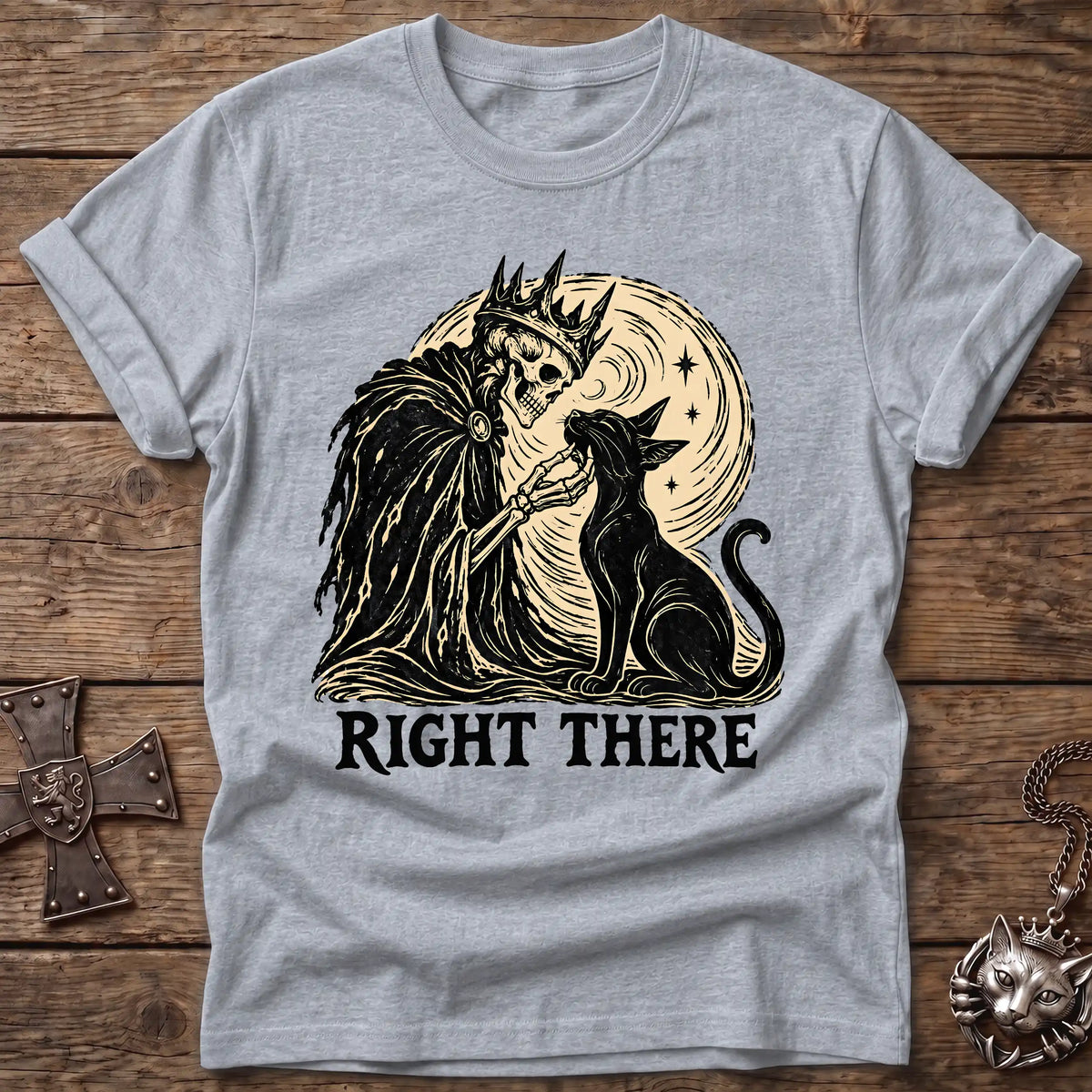 Right There Cat T-Shirt