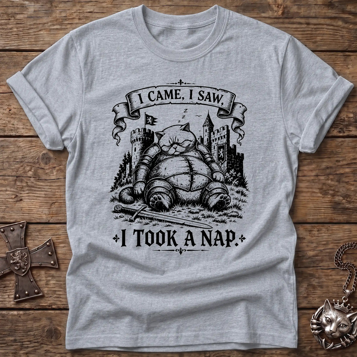 Came Saw Took Nap T-Shirt