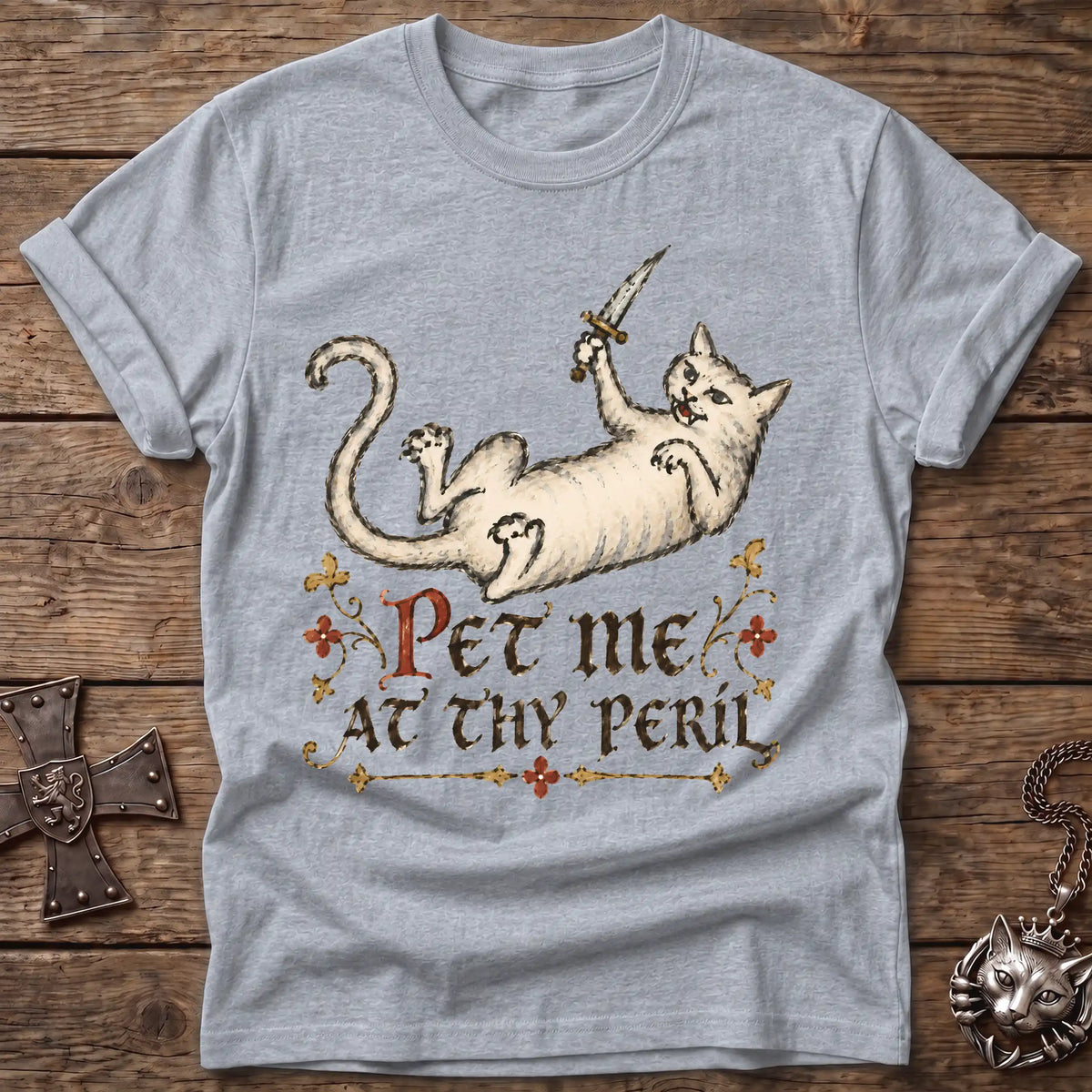 Pet Me at Thy Peril T-Shirt
