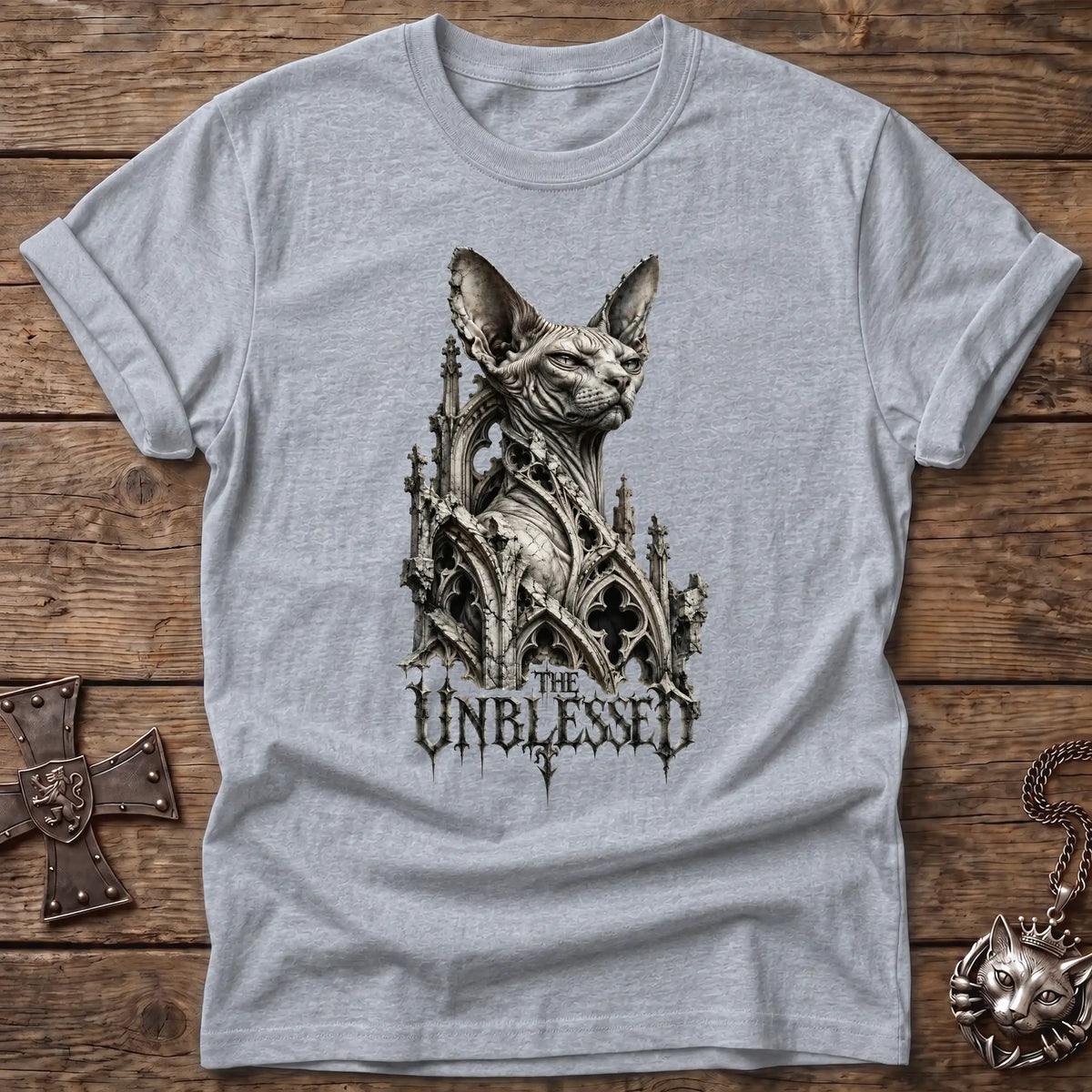 Unblessed Sphynx Cat T-Shirt