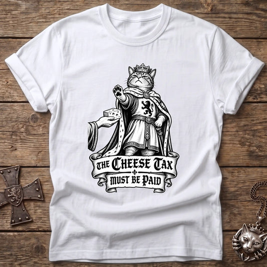 Cheese Tax Cat T-Shirt