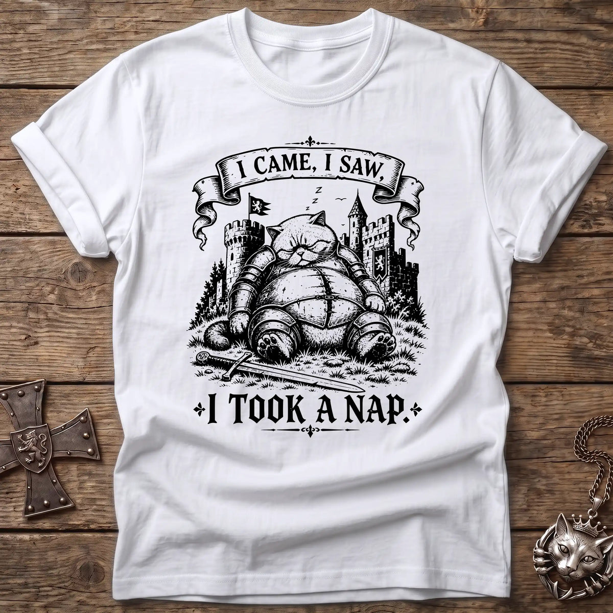 Came Saw Took Nap T-Shirt