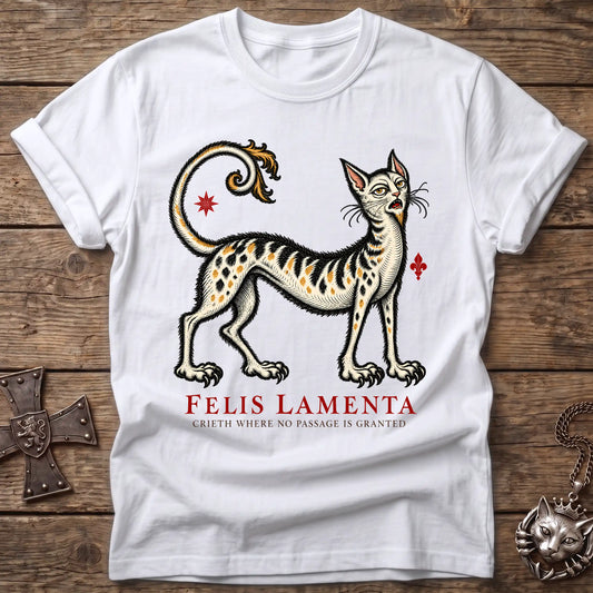 Felis Lamenta Cat T-Shirt