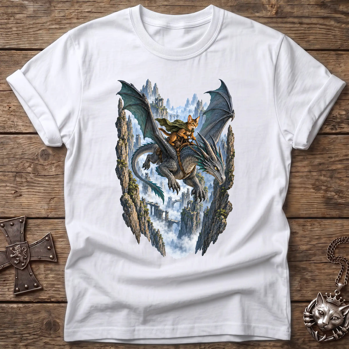 Dragon Rider Abyssinian T-Shirt