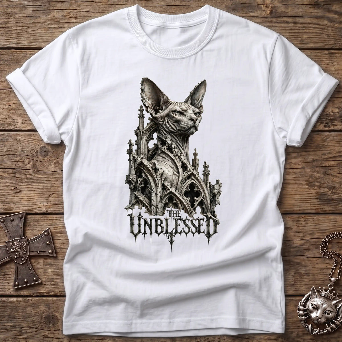 Unblessed Sphynx Cat T-Shirt