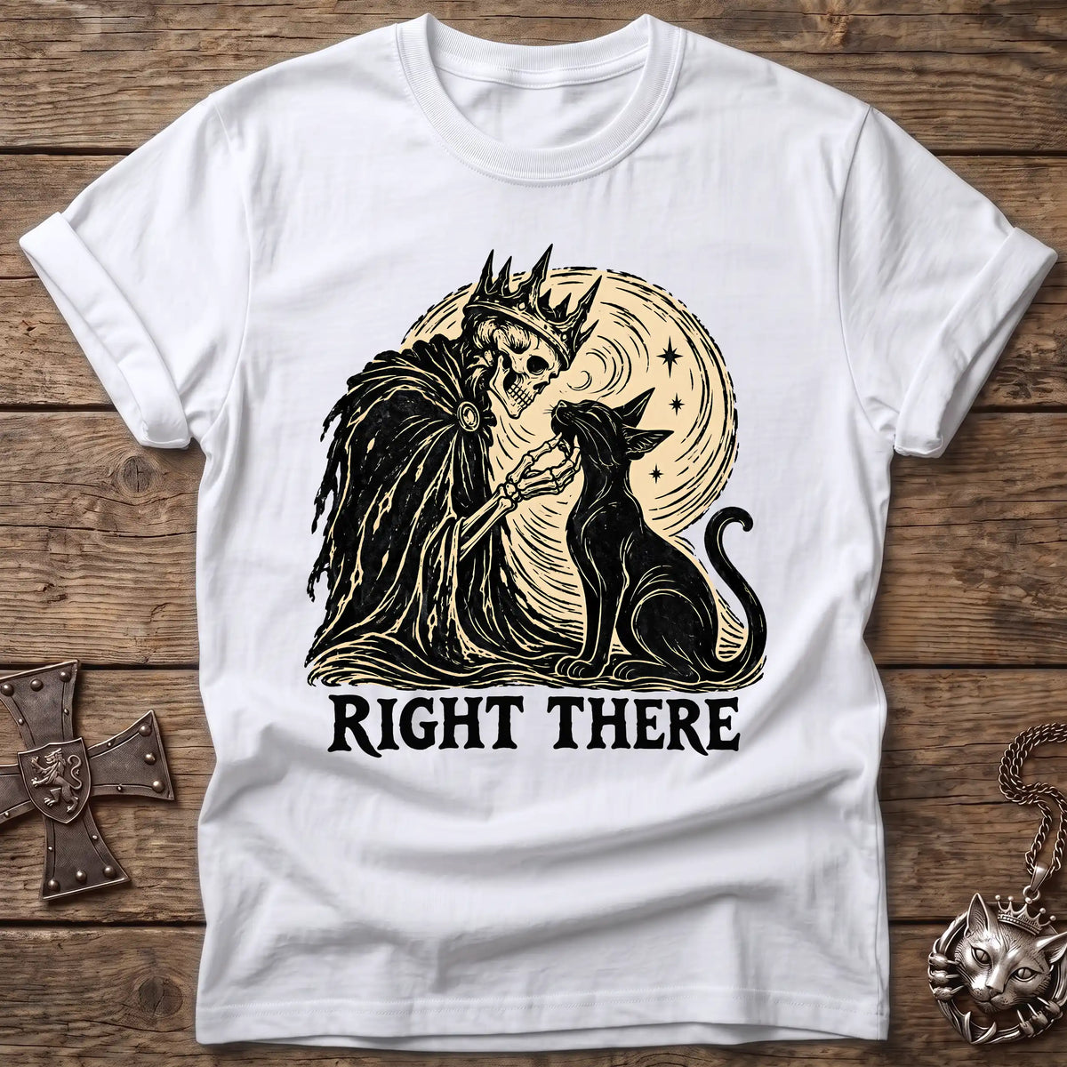 Right There Cat T-Shirt